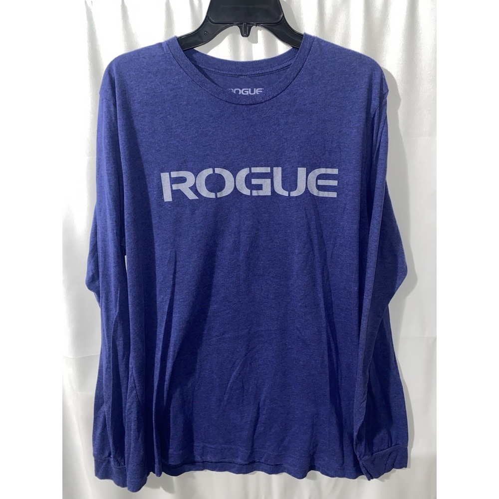 Rogue Fitness Long Sleeve Shirt Mens XL Blue